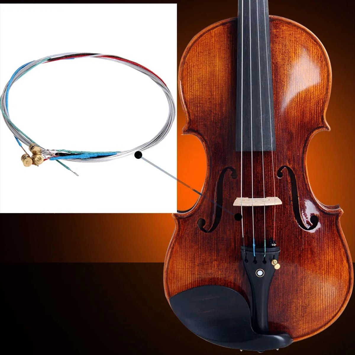 Musical Instrument Strings - أوتار كمان ABPF 4/4 احترافية، مجموعة