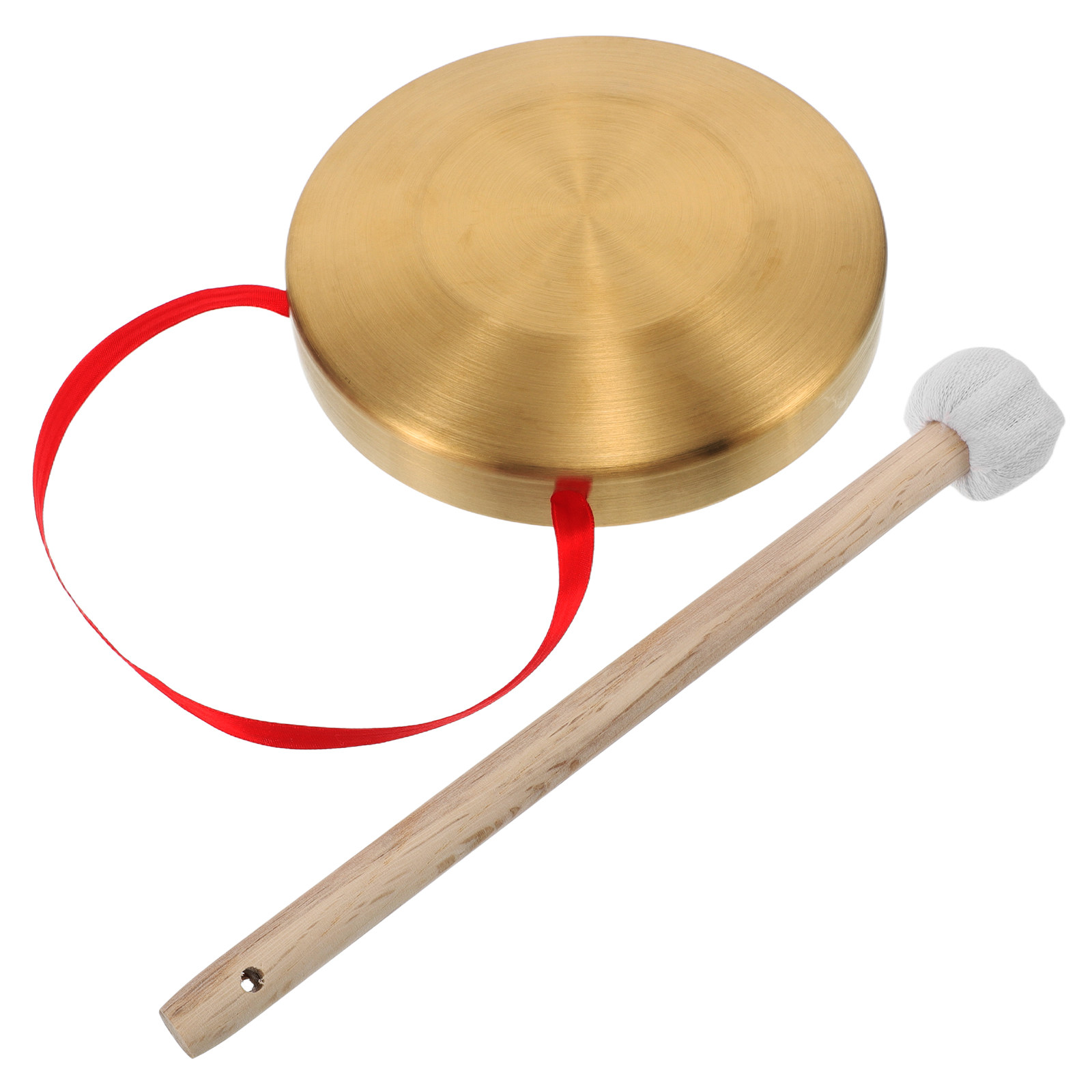 مجموعة واحدة من جرس النحاس الص - مراجعة Musical Instrument Gong وسعره