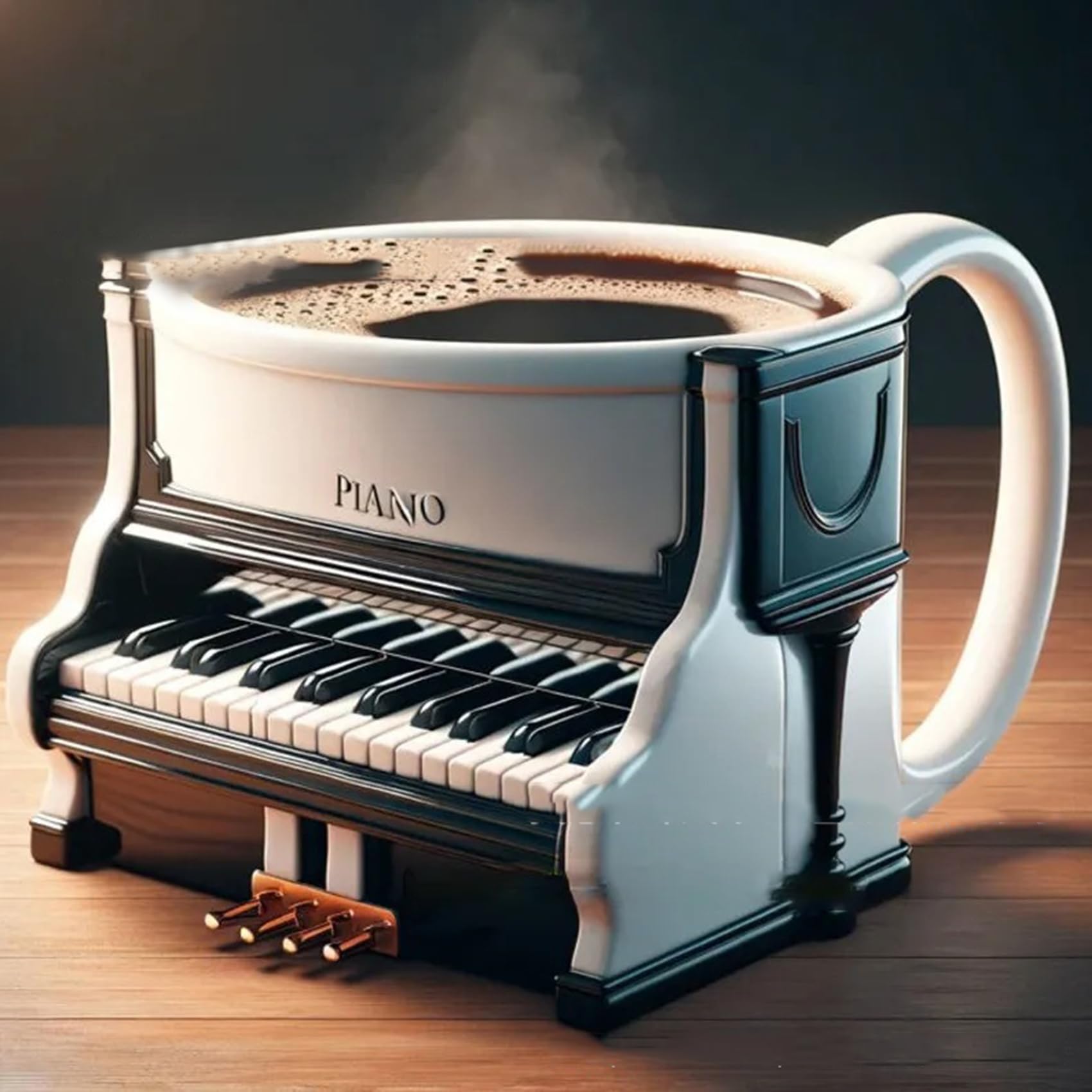 كوب قهوة للآلات الموسيقية المب - مراجعة Musical Instrument Like Piano وسعره