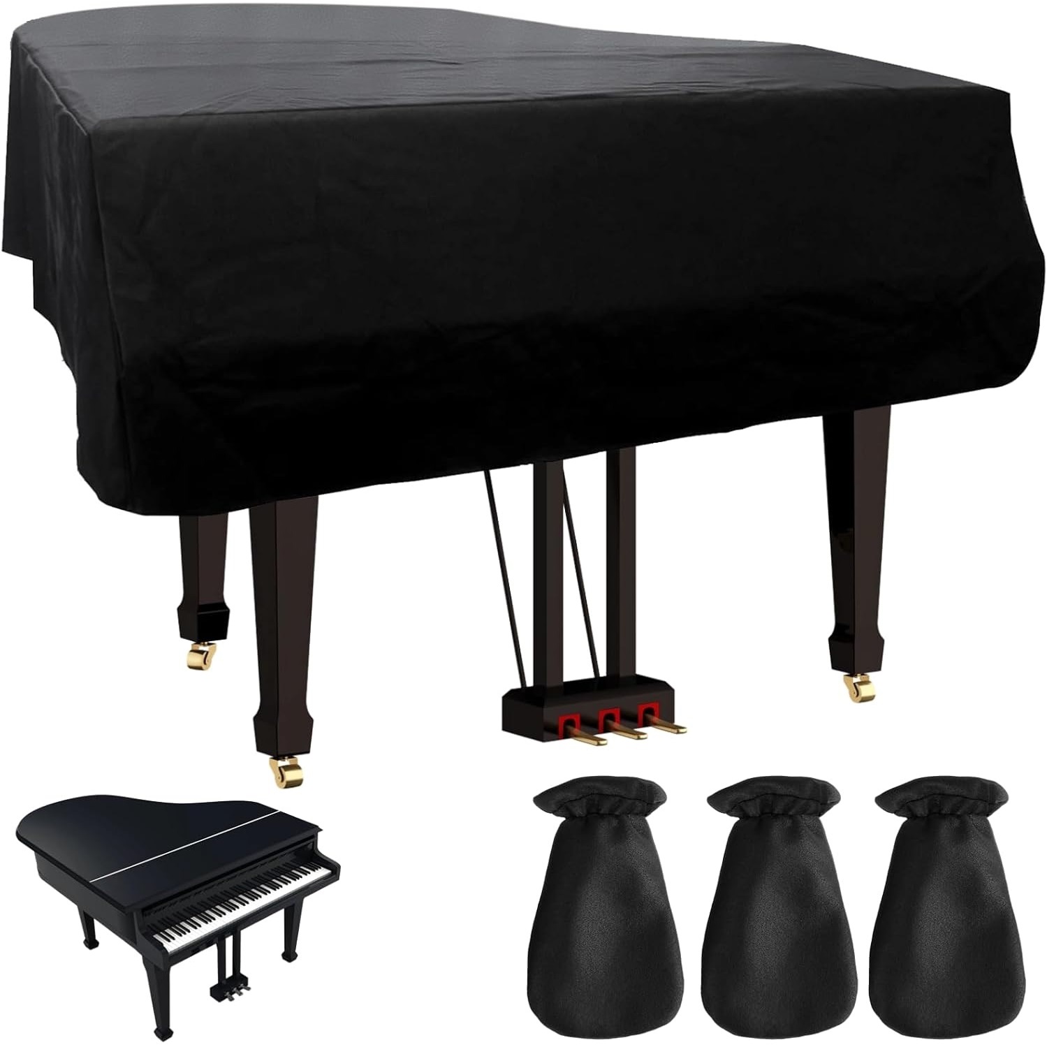 أغطية البيانو وأكمام الدواسة،  - مراجعة Musical Instrument Like Piano وسعره