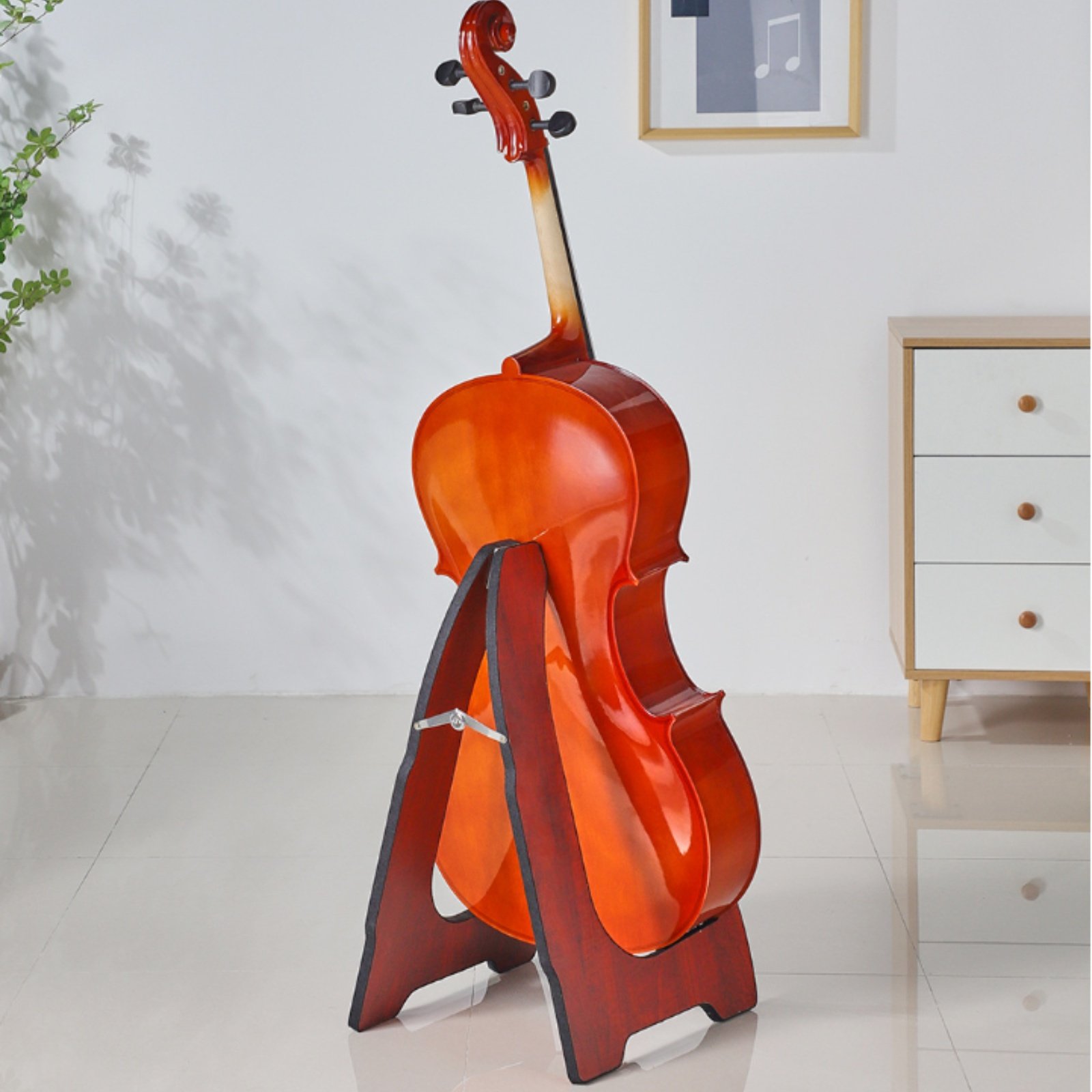 حامل تشيلو أرضي بتصميم أنيق، ح - مراجعة Musical Instrument Strings وسعره