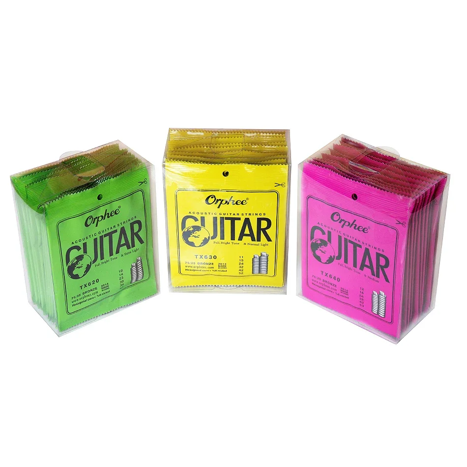 مجموعة أوتار جيتار أكوستيك أور - مراجعة Musical Instrument Strings وسعره