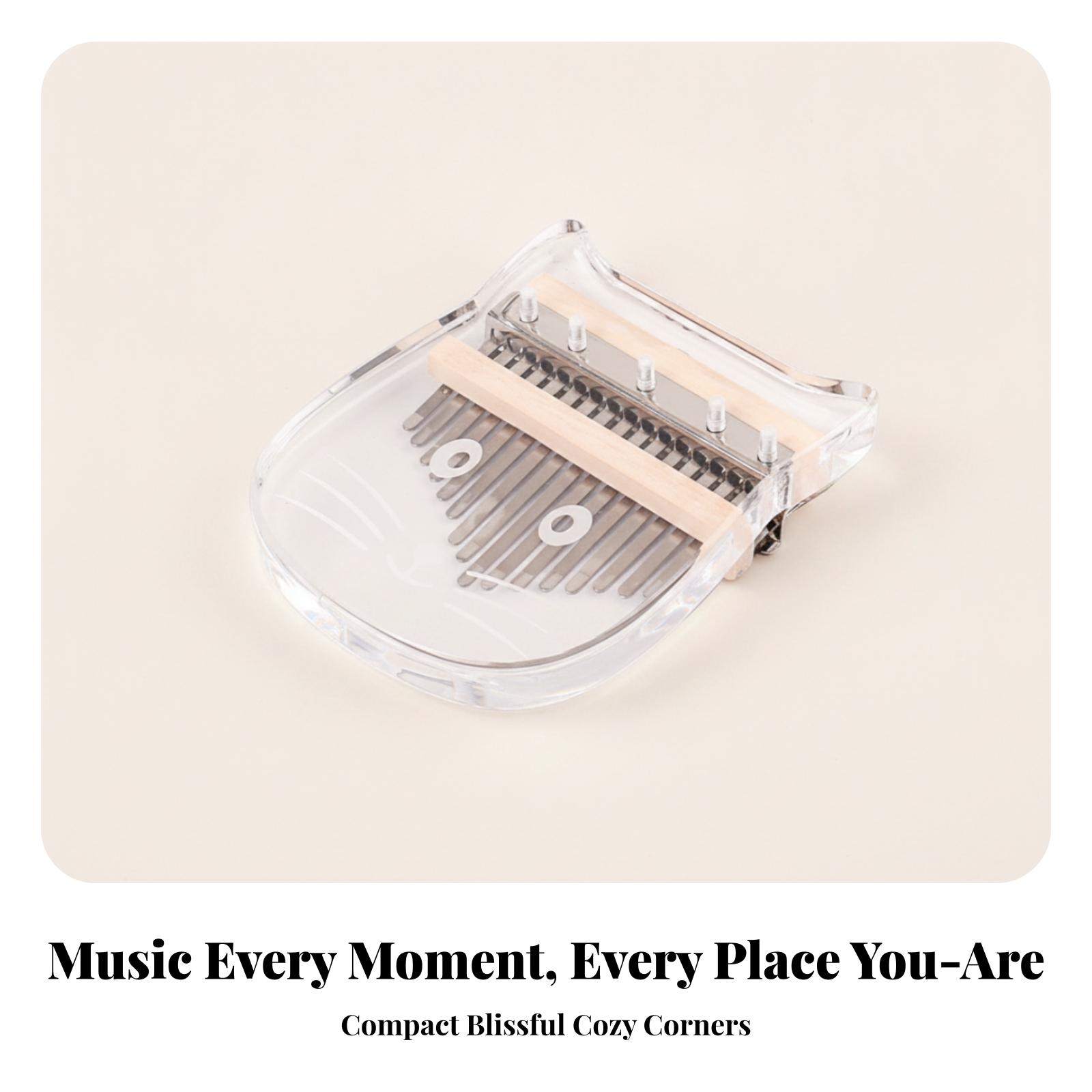 كاليمبا على شكل قطة شفافة، بيا - مراجعة Musical Instrument Piano وسعره