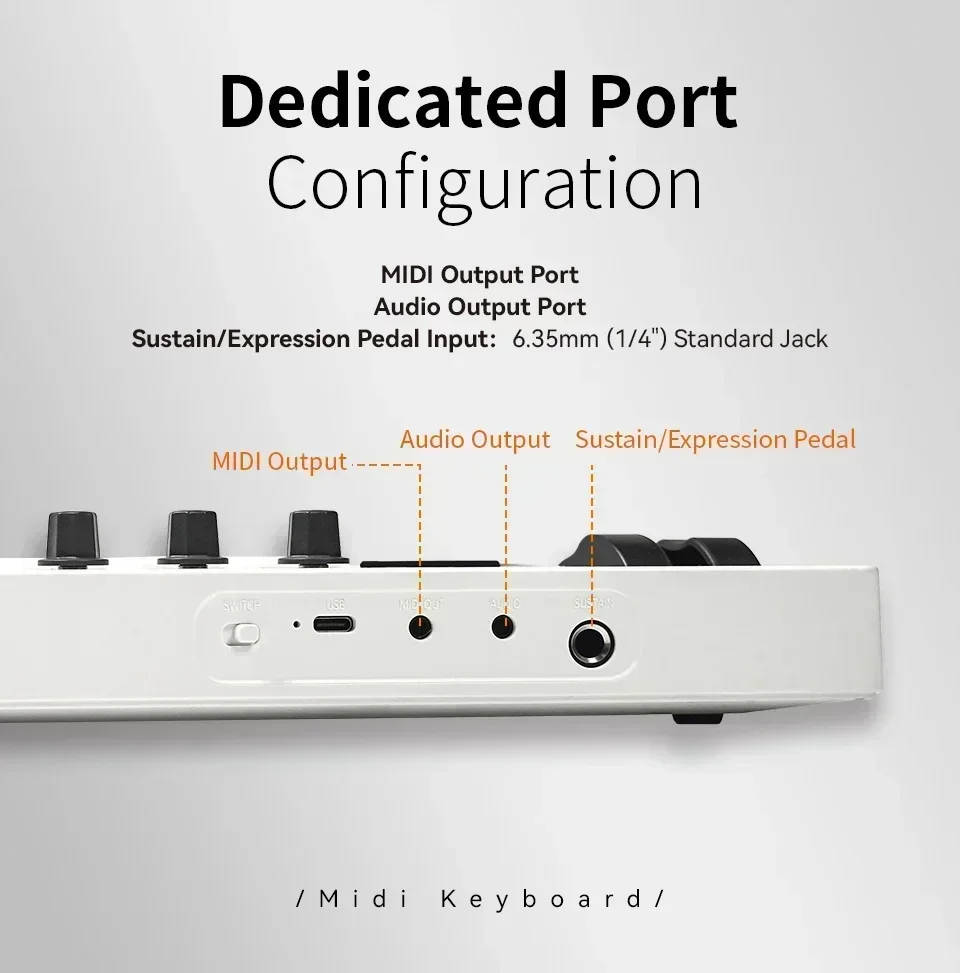 وحدة تحكم M-VAVE SMK-37 PRO MI - مراجعة Musical Instrument Synthesizer وسعره